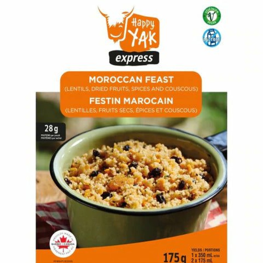 Happy Yak Moroccan Feast Featured | * Online